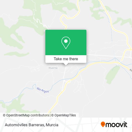 Automóviles Barreras map