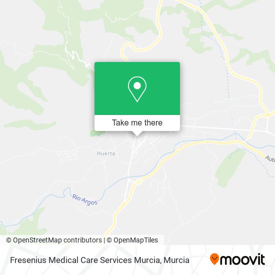 Fresenius Medical Care Services Murcia map