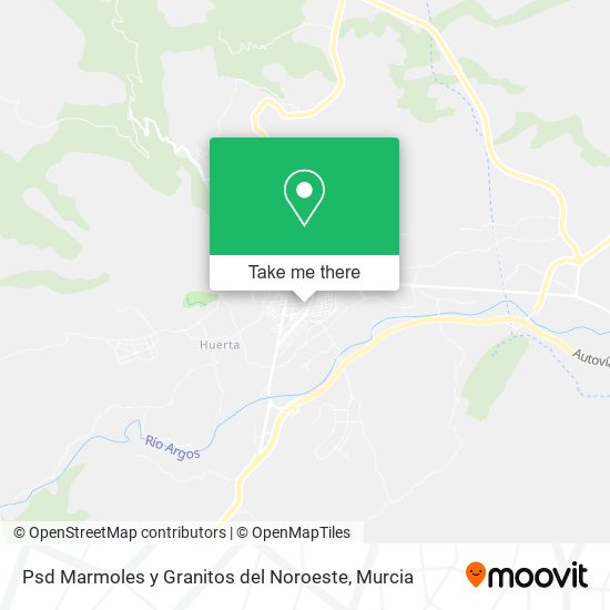 Psd Marmoles y Granitos del Noroeste map