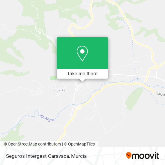 Seguros Intergest Caravaca map