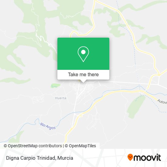 Digna Carpio Trinidad map