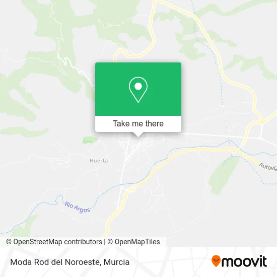 Moda Rod del Noroeste map