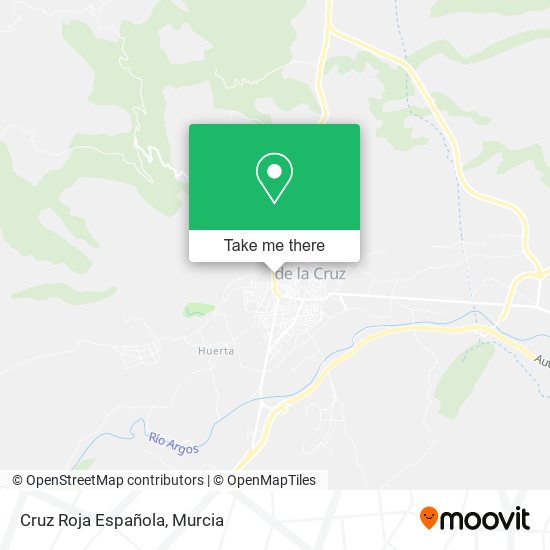 Cruz Roja Española map
