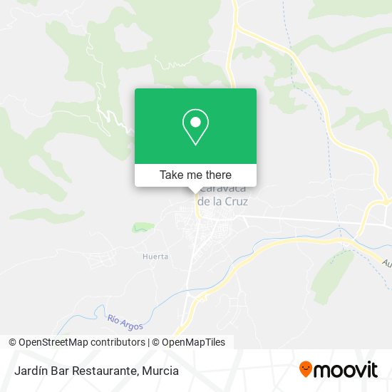 Jardín Bar Restaurante map