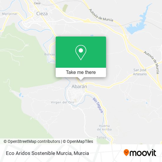Eco Aridos Sostenible Murcia map