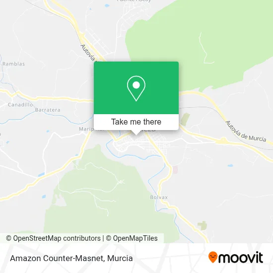 Amazon Counter-Masnet map