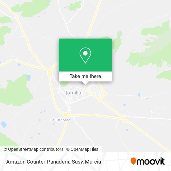 mapa Amazon Counter-Panaderia Susy