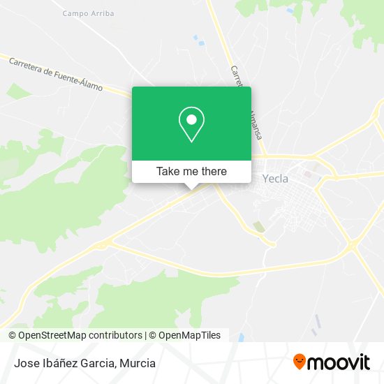 Jose Ibáñez Garcia map