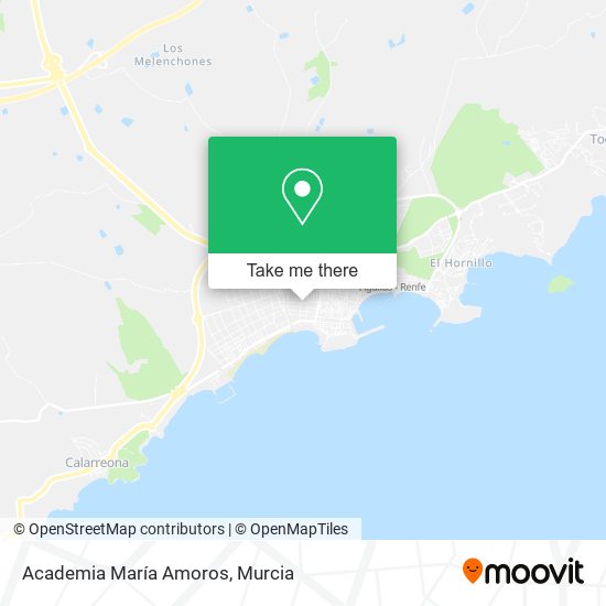 mapa Academia María Amoros