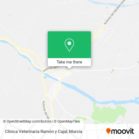 Clínica Veterinaria Ramón y Cajal map