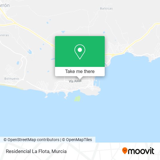 mapa Residencial La Flota