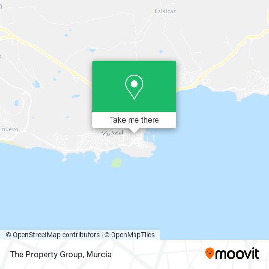 mapa The Property Group