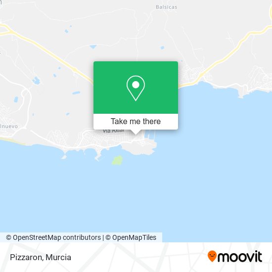 Pizzaron map