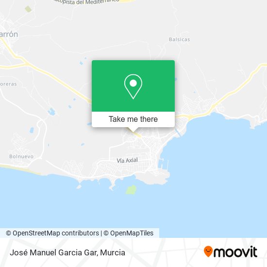 José Manuel Garcia Gar map