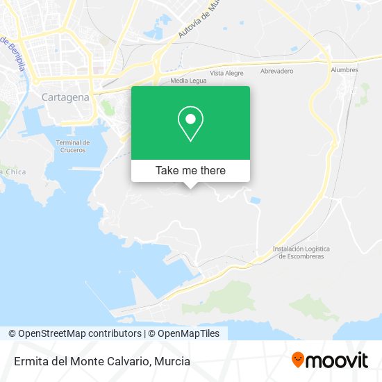 Ermita del Monte Calvario map