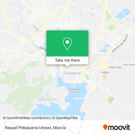 Raquel Peluquería Unisex map
