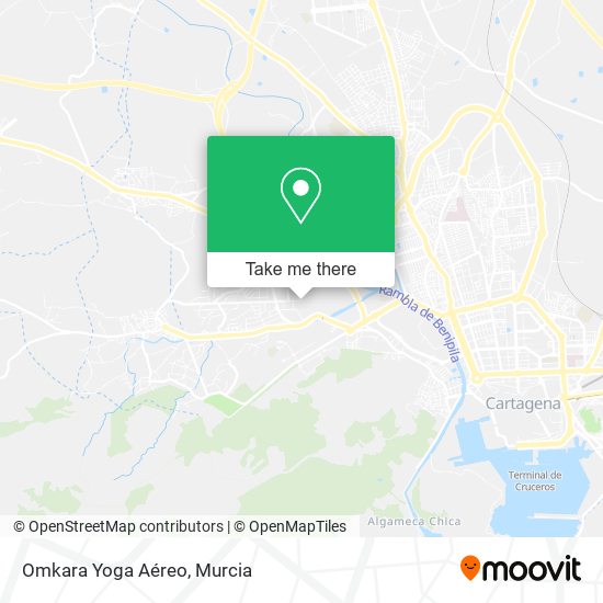 Omkara Yoga Aéreo map