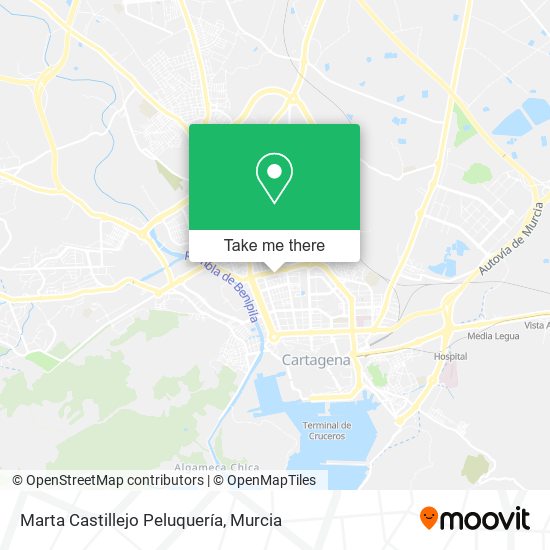 Marta Castillejo Peluquería map
