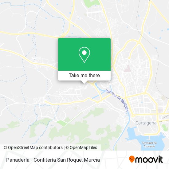 Panadería - Confitería San Roque map