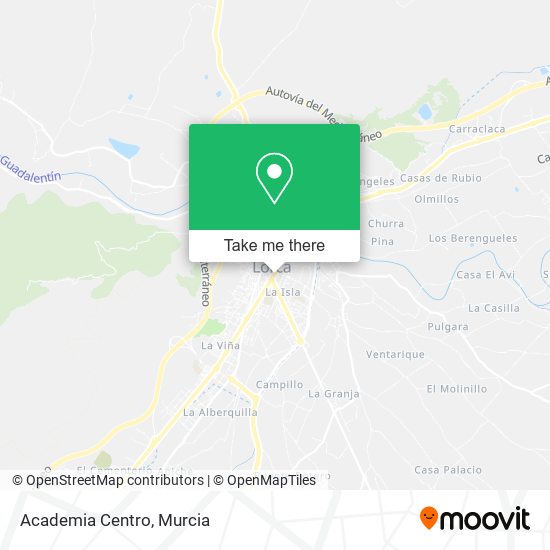 Academia Centro map