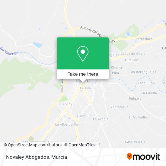 Novaley Abogados map