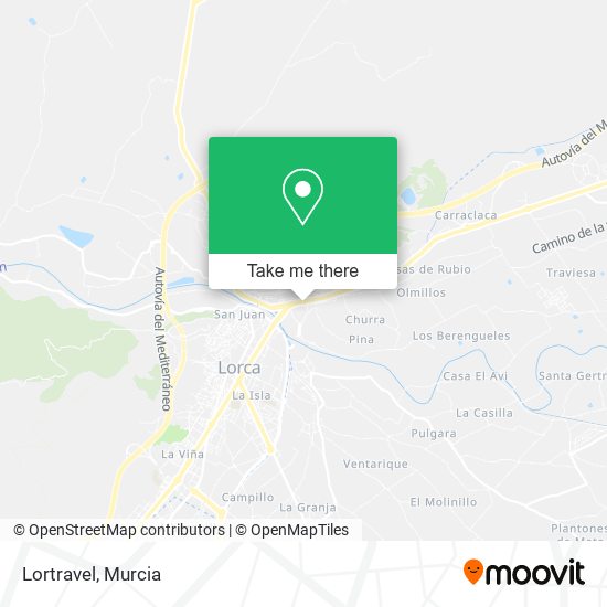 Lortravel map