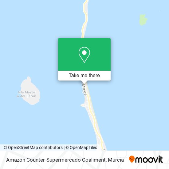 Amazon Counter-Supermercado Coaliment map