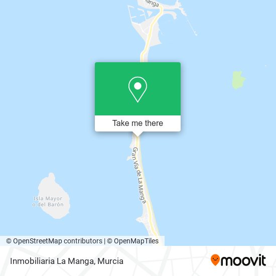 Inmobiliaria La Manga map