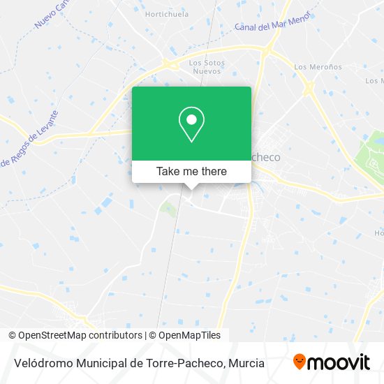 Velódromo Municipal de Torre-Pacheco map