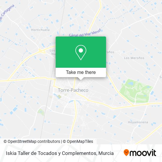 Iskia Taller de Tocados y Complementos map