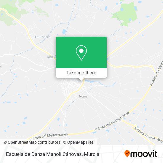 Escuela de Danza Manoli Cánovas map