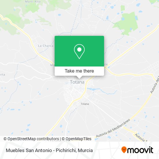 Muebles San Antonio - Pichirichi map