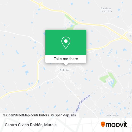 Centro Civico Roldán map