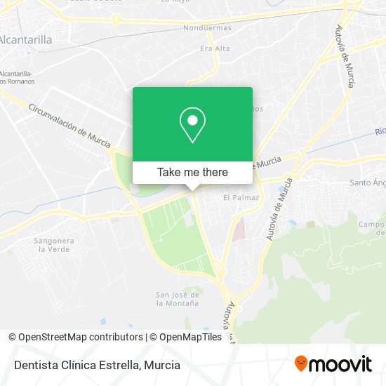 Dentista Clínica Estrella map