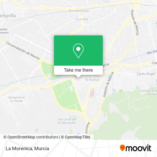 La Morenica map