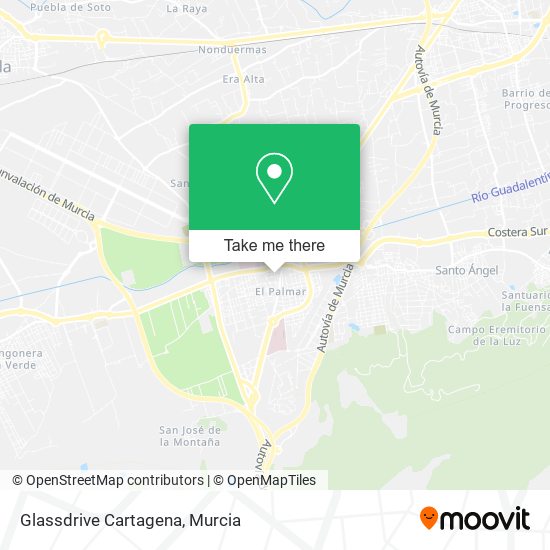 Glassdrive Cartagena map