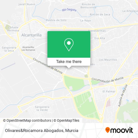 Olivares&Rocamora Abogados map