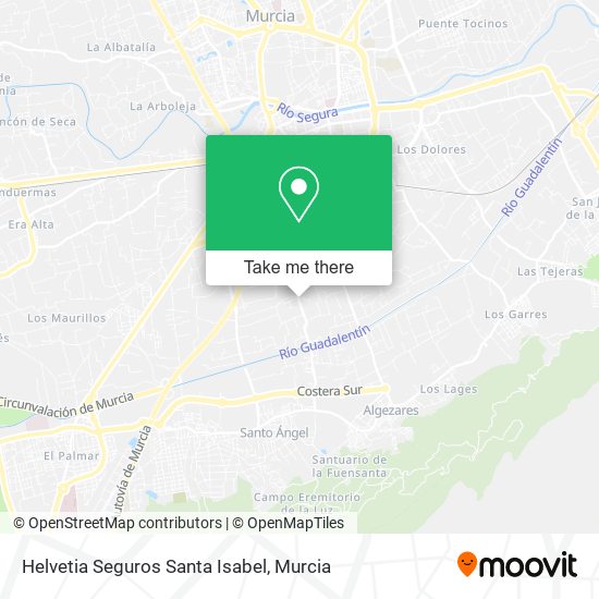 Helvetia Seguros Santa Isabel map