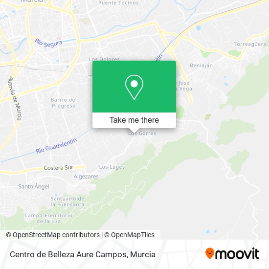 Centro de Belleza Aure Campos map