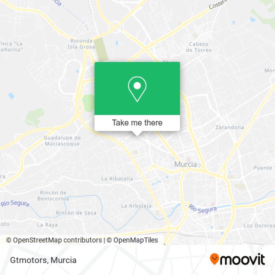 Gtmotors map