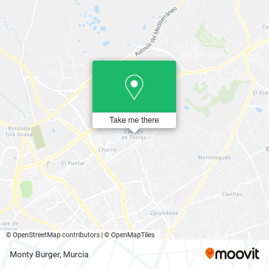 Monty Burger map