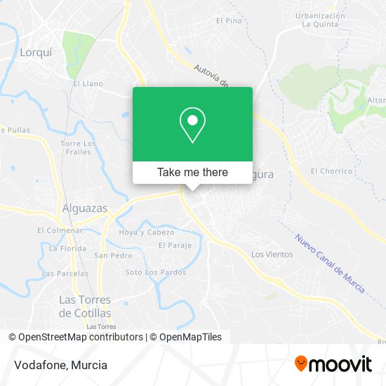 Vodafone map