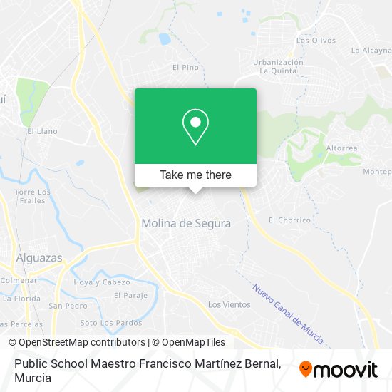 Public School Maestro Francisco Martínez Bernal map