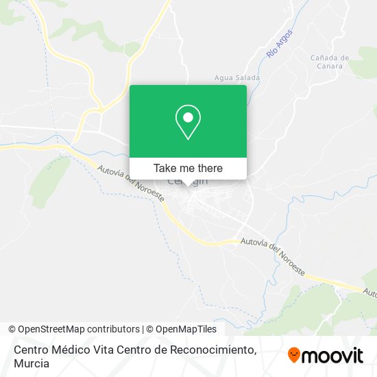 Centro Médico Vita Centro de Reconocimiento map