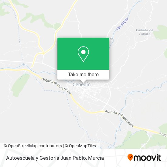 Autoescuela y Gestoría Juan Pablo map