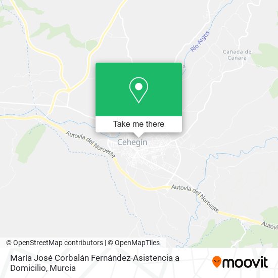 María José Corbalán Fernández-Asistencia a Domicilio map