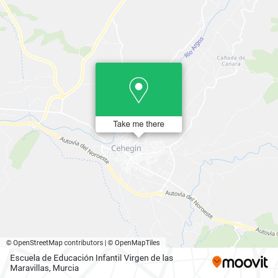 Escuela de Educación Infantil Virgen de las Maravillas map