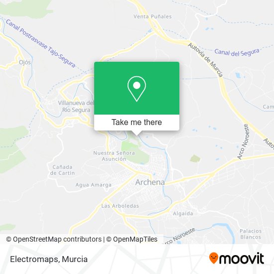 Electromaps map