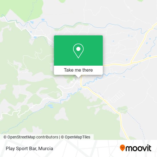 mapa Play Sport Bar