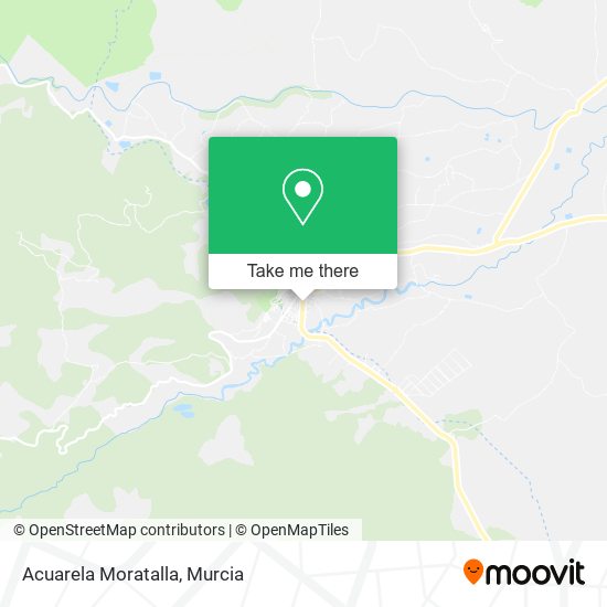 Acuarela Moratalla map